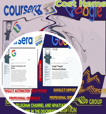 Google it automation with python professional certificate cost