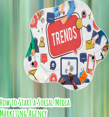 Social media marketing agency startup